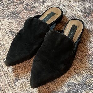 Steve Madden Black Suede Women's Clogs